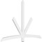 Ekena Millwork Alberta Architectural Grade PVC Gable Bracket, 84"W x 56"H x 2"D x 4"F, 16/12 Pitch GBP084X56X0204ALB00 - alternate 1